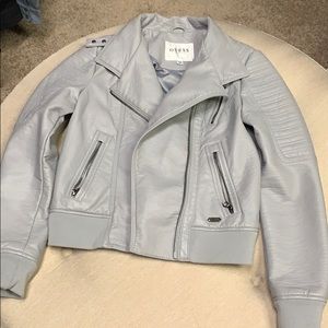 Guess Faux leather jacket size small